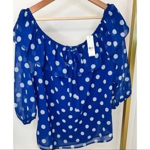 Quirky Polk dot blouse